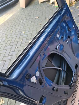 VW polo 6R 6C Portier Deur Links Voor 5 Deurs Blauw LD5L