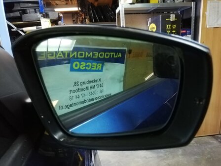 vw polo 6C Buitenspiegel Rechts LD5L blauw