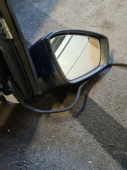 vw polo 6C Buitenspiegel Rechts LD5L blauw