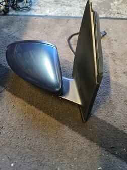 vw polo 6C Buitenspiegel Rechts LD5L blauw