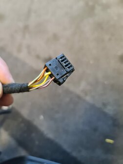 vw polo 6C Buitenspiegel links LD5L blauw