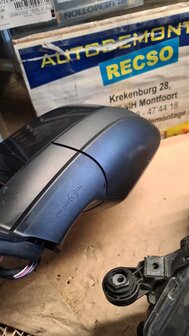 VW Caddy 4 Life Buitenspiegel Rechts zij orgineel LC9X