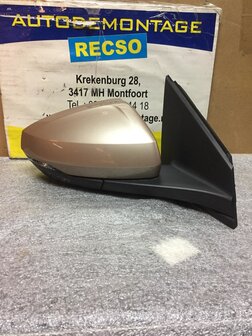 VW Polo 2G Spiegel Buitenspiegel Inklapbare side Rechts zwart