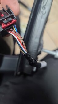 VW Polo 2G Spiegel Buitenspiegel Inklapbare side links zwart