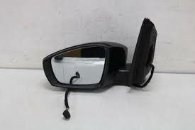 VW Polo 6C buitenspiegel Links Zwart Metallic 