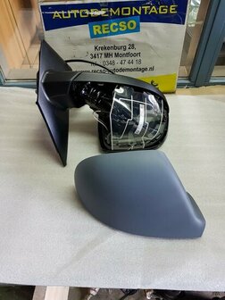 Geschikt voor T5 Transporter GP Buitenspiegel in primer rechts elektrisch inklapbaar