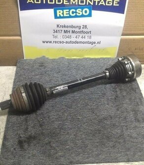 Aandrijfas Links 1K0407271JJ 1K0407761PX 1.4 TSI gebruikt