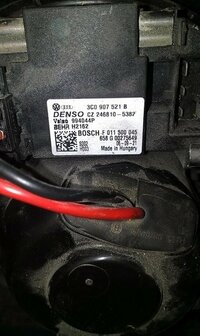 Aanjager, kachelmotor, ventilator, clima, kachel, 3C0907521B