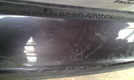 achterbumper A5 2010 bumper donkergrijs krasjes
