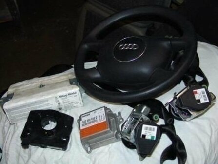 airbagset A4 2000 airbag set airbags compleet
