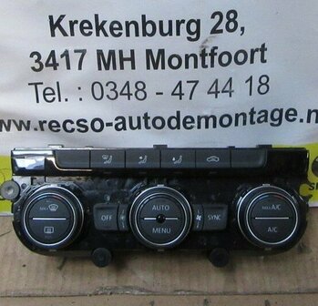 Vag kachelpaneel kachel Bedieningspaneel 5K0907044DT HA