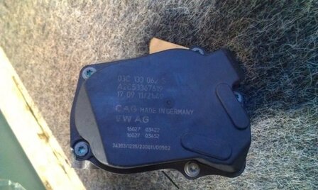 gasklep huis smoorklep 03C133062S 1.4 TSI CGG CAX Golf Polo