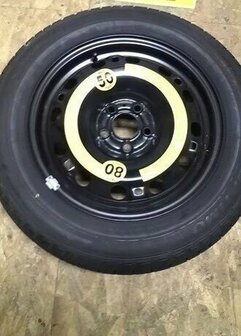 Polo 6r Ibiza 6j reservewiel reserve wiel 15 inch 6R0601027E