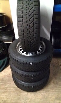 T4 Transporter velgen met winterbanden 195 65 15