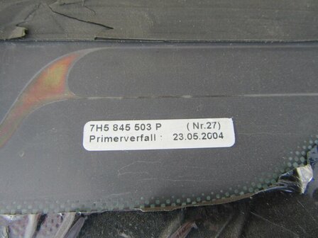 T5 Achterruit ruit raam 7H5845503P 7H5845503G