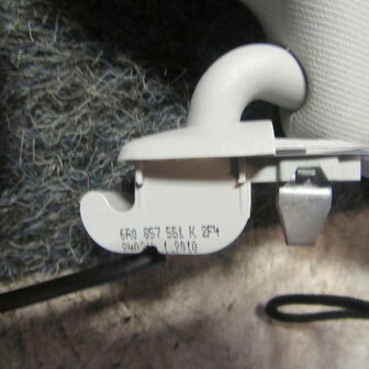 Polo 6R 6C Zonneklepset 6R0857551K 6R0857552