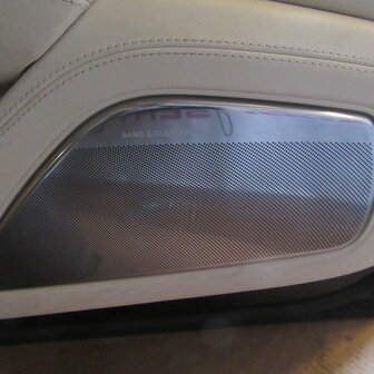 A8 4H deurpaneel paneel beige leer links voor compleet