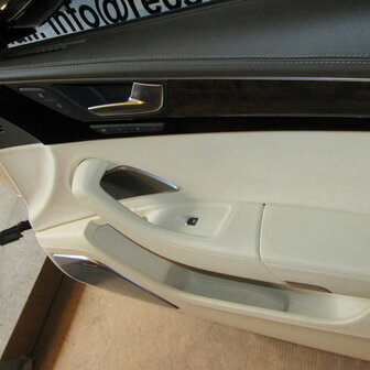 A8 4H Deurpaneel Paneel Beige Leer Rechts Voor Compleet