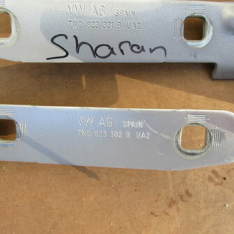 Sharan 7N Klepscharnier Motorkap klep rechts 7N0823302B