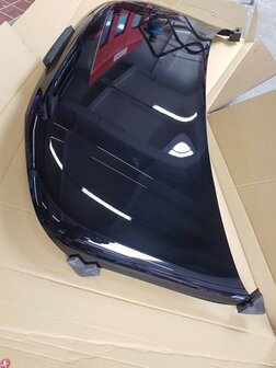 Geschikt voor Transporter T5 GP Motorkap Gespoten Zwart Metallic LC9Z