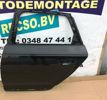 A4 Variant 8W Links Achter deur portier Deur Uni Zwart Bj 2016>>