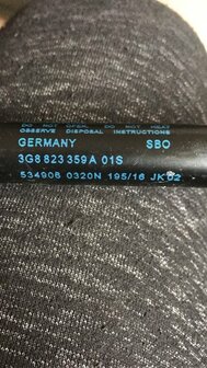 Arteon Gasdempers gasdrukveer Achterklep 3G8823359A