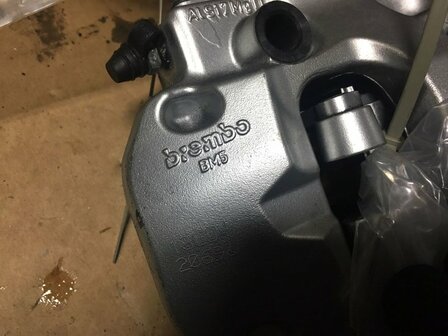 Touareg 7P Porsche Cayenne Rechts Achter Remklauw Brembo 7P0615424