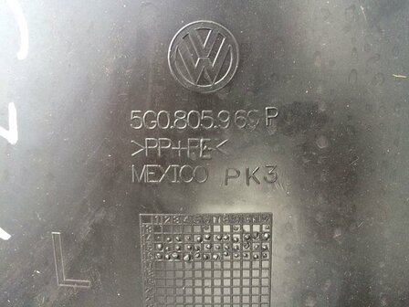 Golf 7 Modderkuip Wielkuip Nieuw Links 5G0805969P