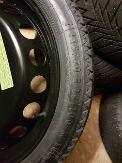 A4 A5 reservewiel thuiskomer 8K0601027D 19 inch