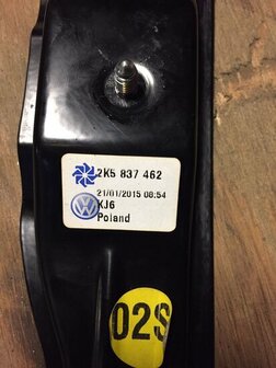 CADDY 4 RAAMMECHANISME RECHTS VOOR 2K5837462