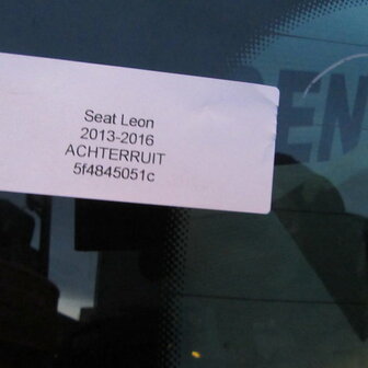 Leon 2013/2016 Achterruit Achter Ruit Raam 5F4845051C