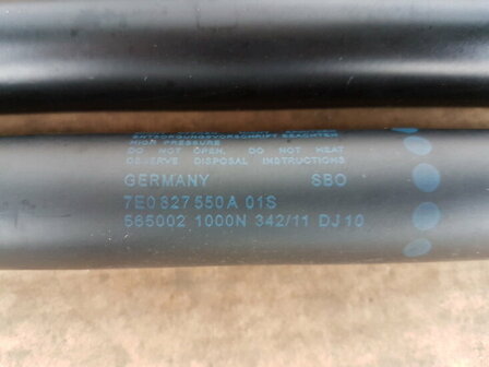Orginele T5 GP Gasveer Achterklep 7E0827550A