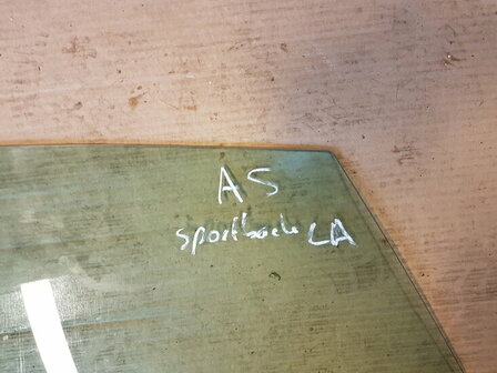 A5 Sportback Portier Ruit Glas Links achter raam