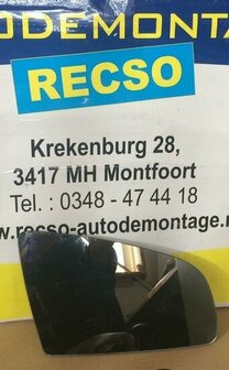 A3 A4 A4Q A6 A6Q buitenspiegel glas rechts la19/3