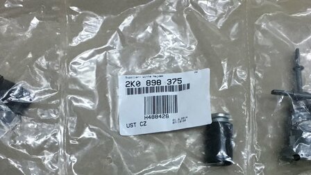Caddy 3 sloten contact slot set 2k0898375