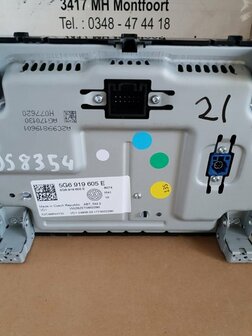 Golf 7 Discover Media player phone NIEUW 5G6919605E 3Q0035824B