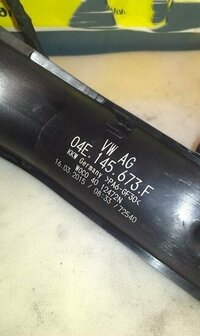 Vag golf Drukleiding drukslang 1.4 TSI 04E145673F