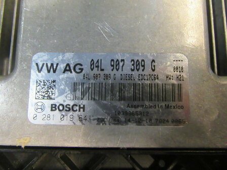 ECU Computer 04L907309G 2.0 TDI CUU