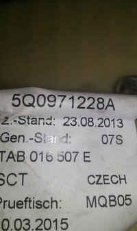 GOLF 7 A3 8v 5Q0971228A TSI STARTMOTOR STROOM ACCU KABEL