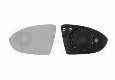Geschikt voor Golf 7 spiegelglas spiegel glas Links elektrisch