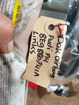 Dak airbag A4 Links 8E9880741A