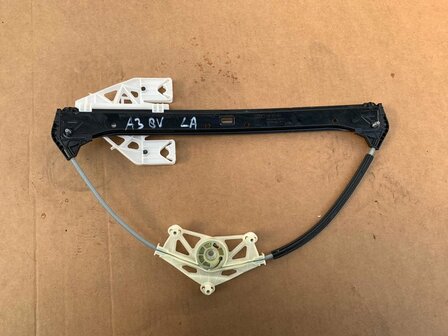 A3 8V Ruitmechaniek bediening Links achter 8V4839461