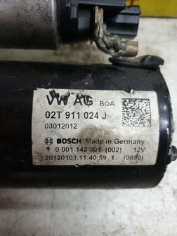 Polo 6R 1.2 1.4 TSI A1 Startmotor Starter 02T911024J JX