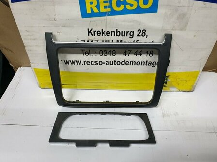 Polo inleg navigatie climatronic afdekplaat set 6R1820039 6R0858069