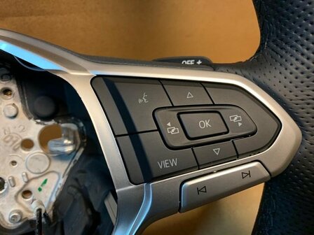 Passat B8 R line Multi Stuur Leder ACC F1 Flippers 3G0419089BD