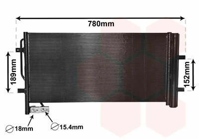 Q3 Airco Condensor 8U0260401B