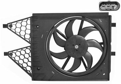 Geschik voor Polo Koelvin Ventilator Koelvinradiator