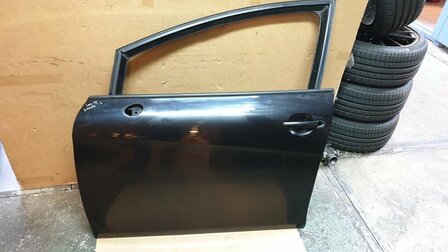Leon 1P deur portier Links voor Zwart Metallic