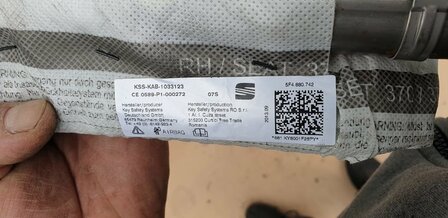 Leon 5F dak airbag rechts 5F4880742