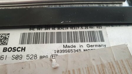Golf 6 Electronic Control Unit ( ECU ) 04E907309AE